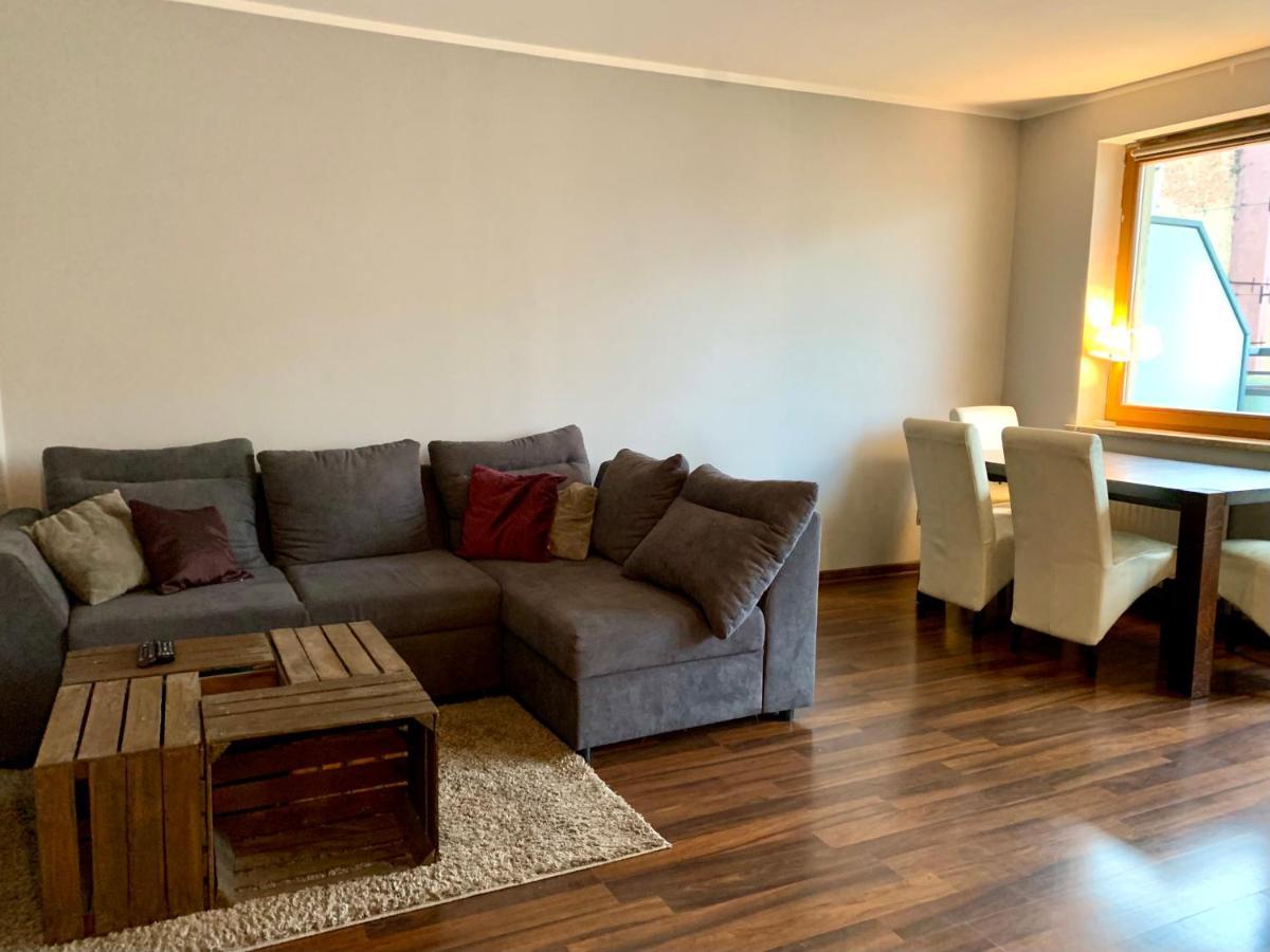 Uroczy Apartament W Centrum Miasta Szczecin Exterior photo